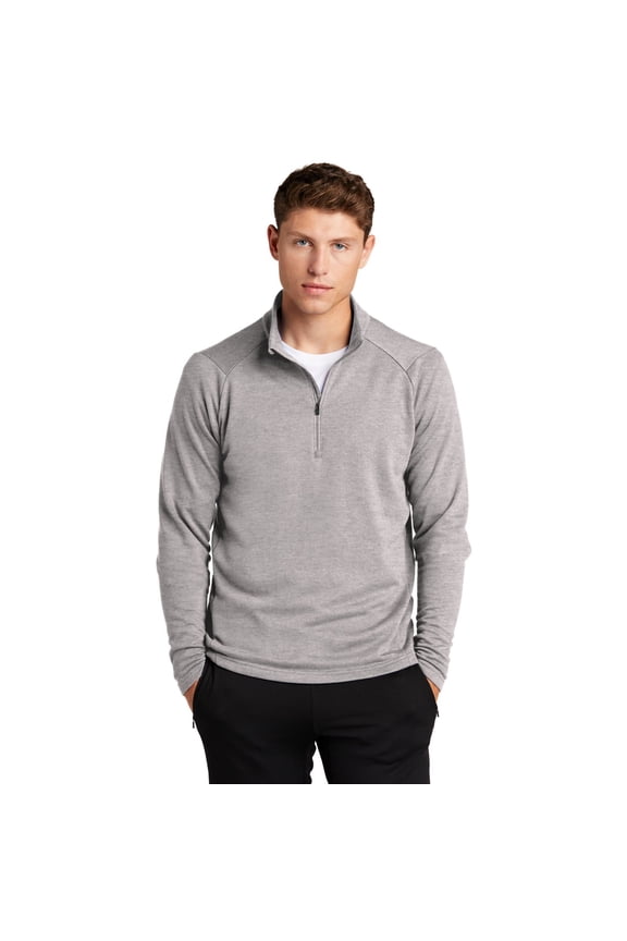 Lightweight French Terry 1/4-Zip Pullover. ST273