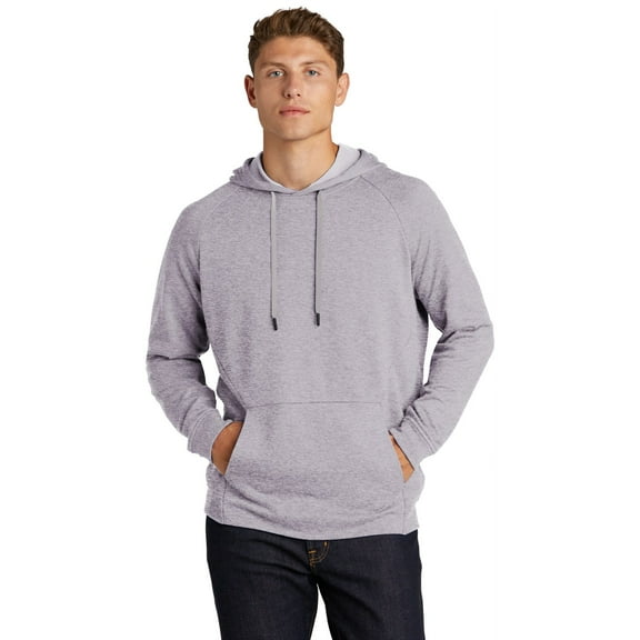 Sport-Tek  Lightweight French Terry Pullover Hoodie. ST272 - XS Heather Grey