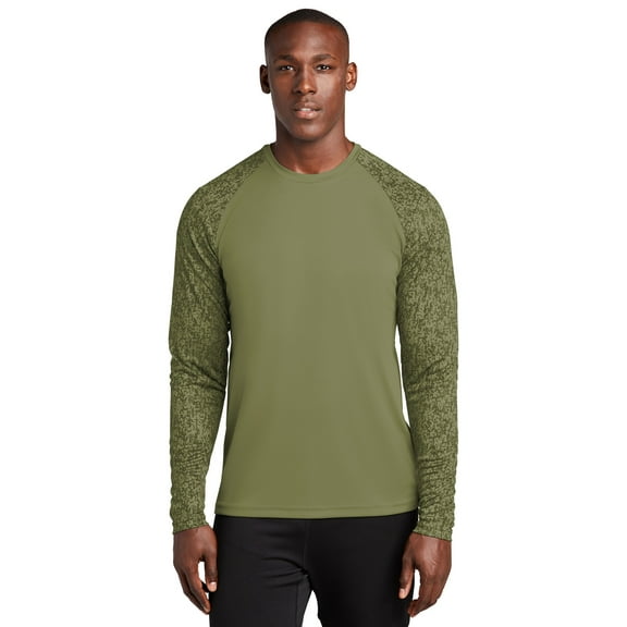 Sport-Tek Long Sleeve Digi Camo Tee ST460LS
