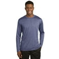 thumbnail image 1 of Sport-Tek Long Sleeve Heather Contender Tee-3XL (True Navy Heather), 1 of 6