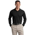 thumbnail image 1 of Sport-Tek Long Sleeve Micropique Sport-Wick Polo, 1 of 1
