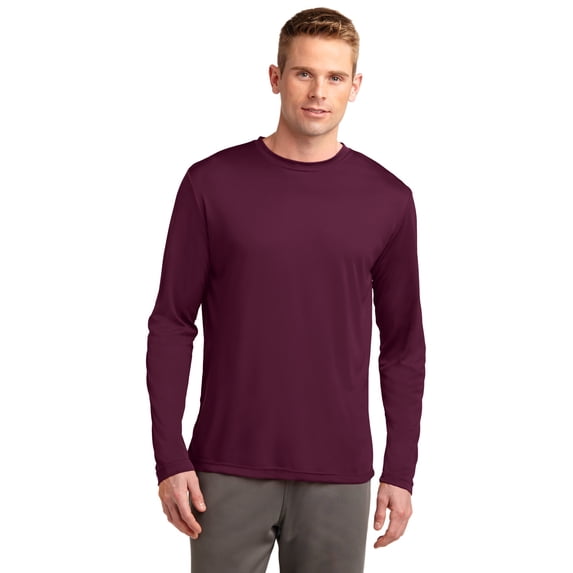 Sport-Tek Long Sleeve PosiCharge Competitor Tee-S (Maroon)