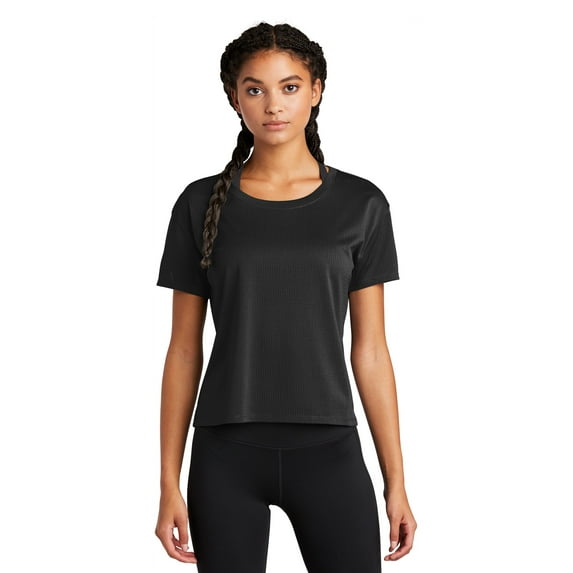 Sport-Tek Lst411 Ladies Posicharge Draft Crop Tee