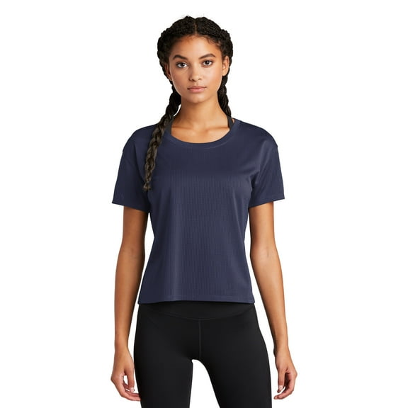 Sport-Tek Lst411 Ladies Posicharge Draft Crop Tee