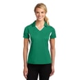 thumbnail image 1 of Sport-Tek Lst655 Ladies Side Blocked Micropique Sport-Wick Polo Shirt, 1 of 6