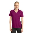 thumbnail image 1 of Sport-Tek LST680 Ladies PosiCharge Micro-Mesh Polo Shirt , Pink Rush, M, 1 of 2