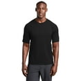 thumbnail image 1 of Sport Tek Men Male Crew Neck T-Shirt St470 Black - 2X-Large, 1 of 4