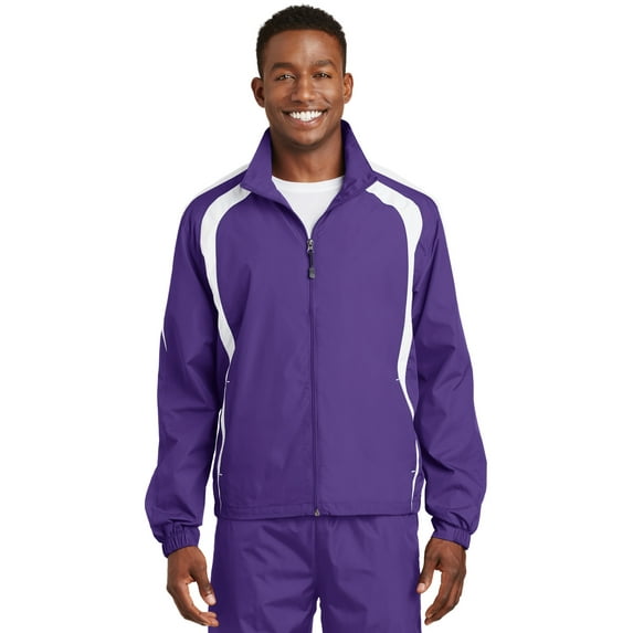 Sport-Tek Men’S Colorblock Raglan Jacket. Jst60.