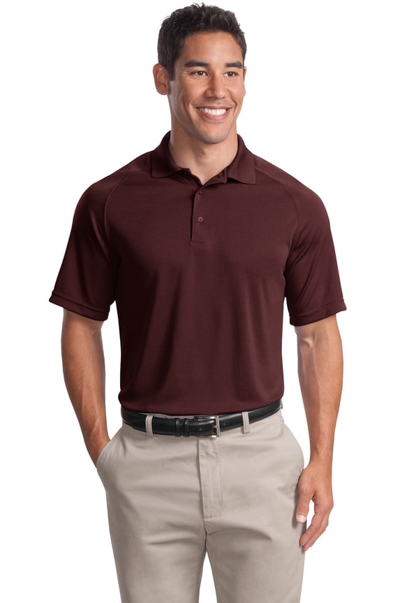 Men's 100 Percent Polyester Dry Zone Raglan Polo. T475