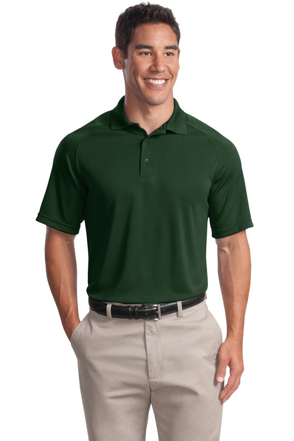 Men's 100 Percent Polyester Dry Zone Raglan Polo. T475