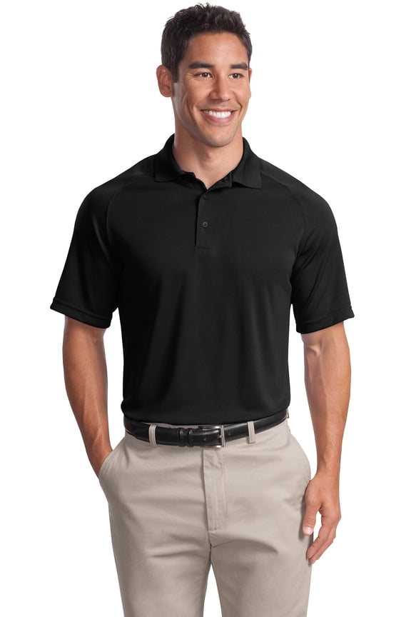 Men's 100 Percent Polyester Dry Zone Raglan Polo. T475