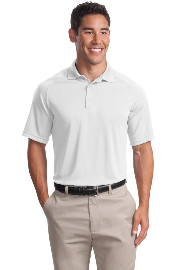 Men's 100 Percent Polyester Dry Zone Raglan Polo - T475