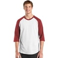 thumbnail image 1 of Sport-Tek Men's 3/4 Raglan Sleeves Colorblock Jersey, 1 of 1