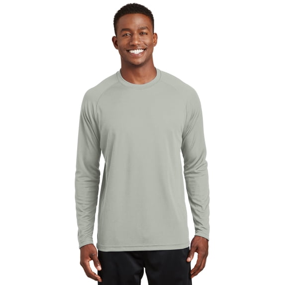 Sport-Tek Men's Athletic Long Sleeve Raglan T-Shirt