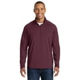 thumbnail image 1 of Sport-Tek Men's Big And Tall Comfort 1/2-Zip Pullover, 1 of 3