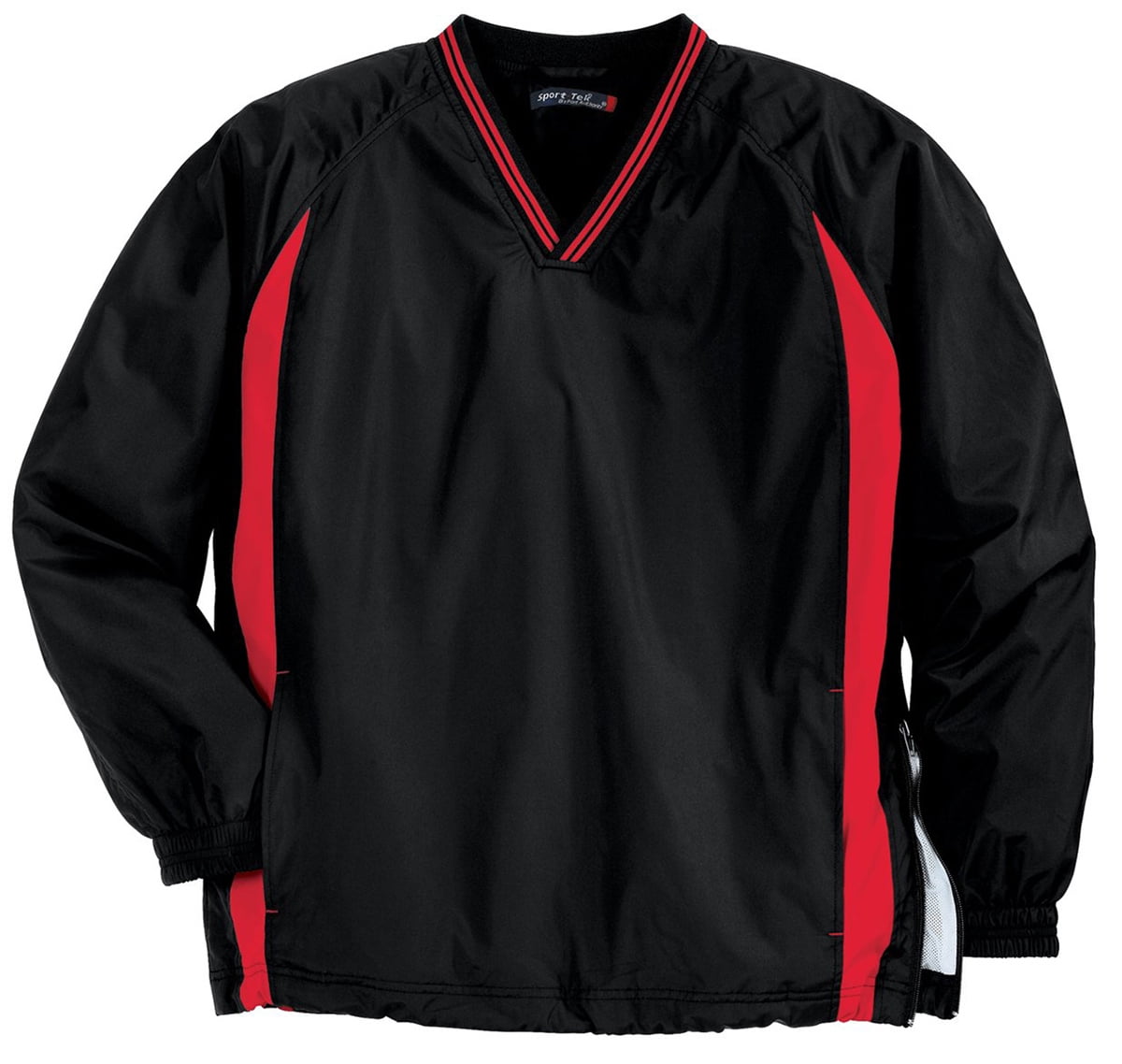 Sport Tek Men s Big And Tall V Neck Raglan Wind Shirt Walmart