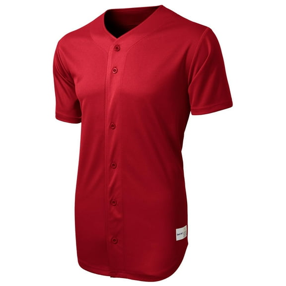 Sport-Tek Men's Classic Tough Mesh Full Button Jersey