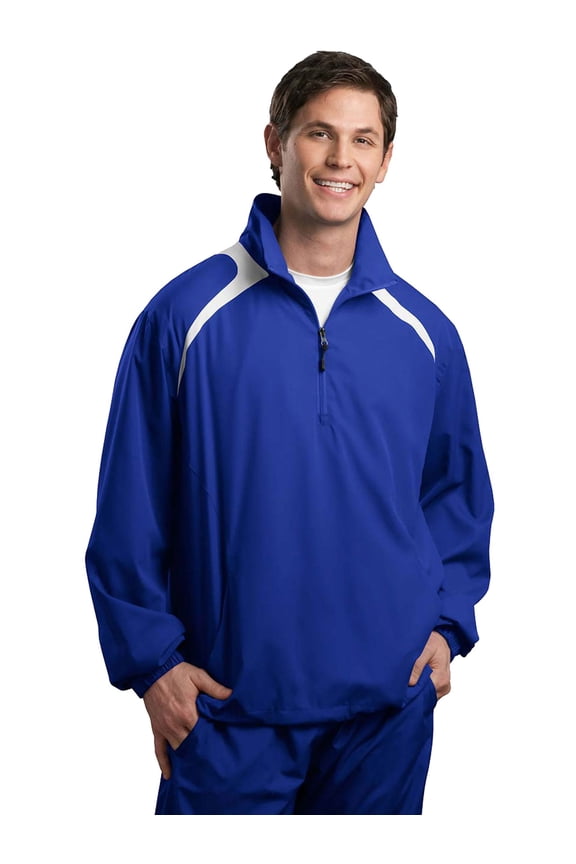 Men's Colorblock 1/2-Zip Wind Shirt