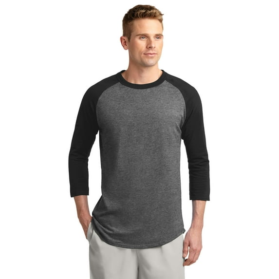 Sport-Tek Men's Colorblock Raglan Jersey. T200
