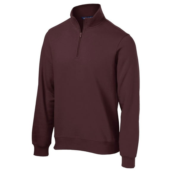 Sport-Tek Men's Colorfast 1/4-Zip Waistband Sweatshirt