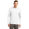 thumbnail image 1 of Sport-Tek Men's Comfort Long Sleeve Competitor T-Shirt_White_X-Small, 1 of 2
