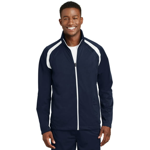Sport-Tek Men's Comfortable Tricot Track Athletic Jacket