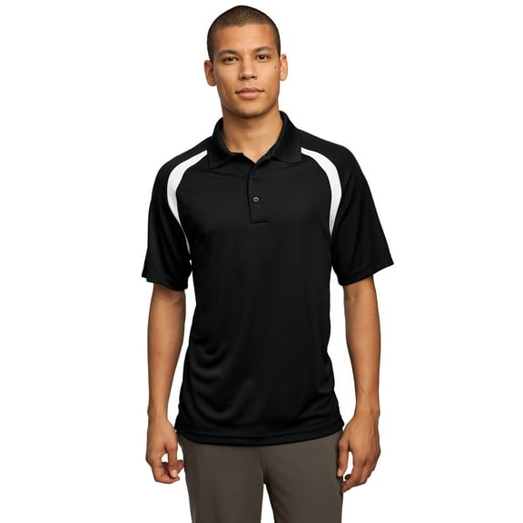 Sport-Tek Men's Dry Zone Colorblock Raglan Polo. T476