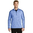thumbnail image 1 of Sport Tek Men's Electric Hthr 1/4-Zip Pullover, 1 of 4