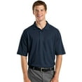 thumbnail image 1 of Sport-Tek Men's Flat Knit Collar Dri-Mesh Polo Shirt_Navy_X-Small, 1 of 5