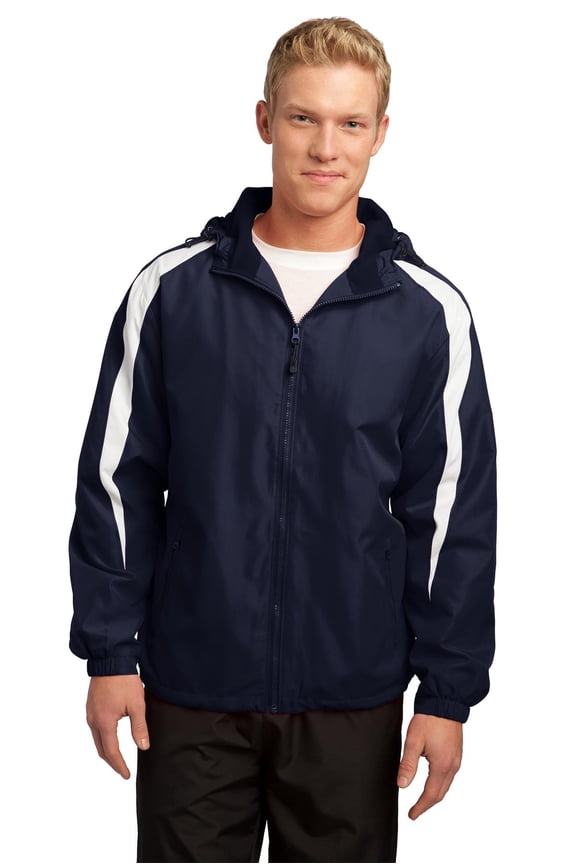 Men's Fleece-Lined Colorblock Jacket