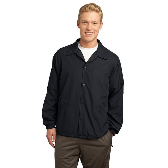 Sport-Tek Men's Half Elastic Sideline Drawcord Jacket