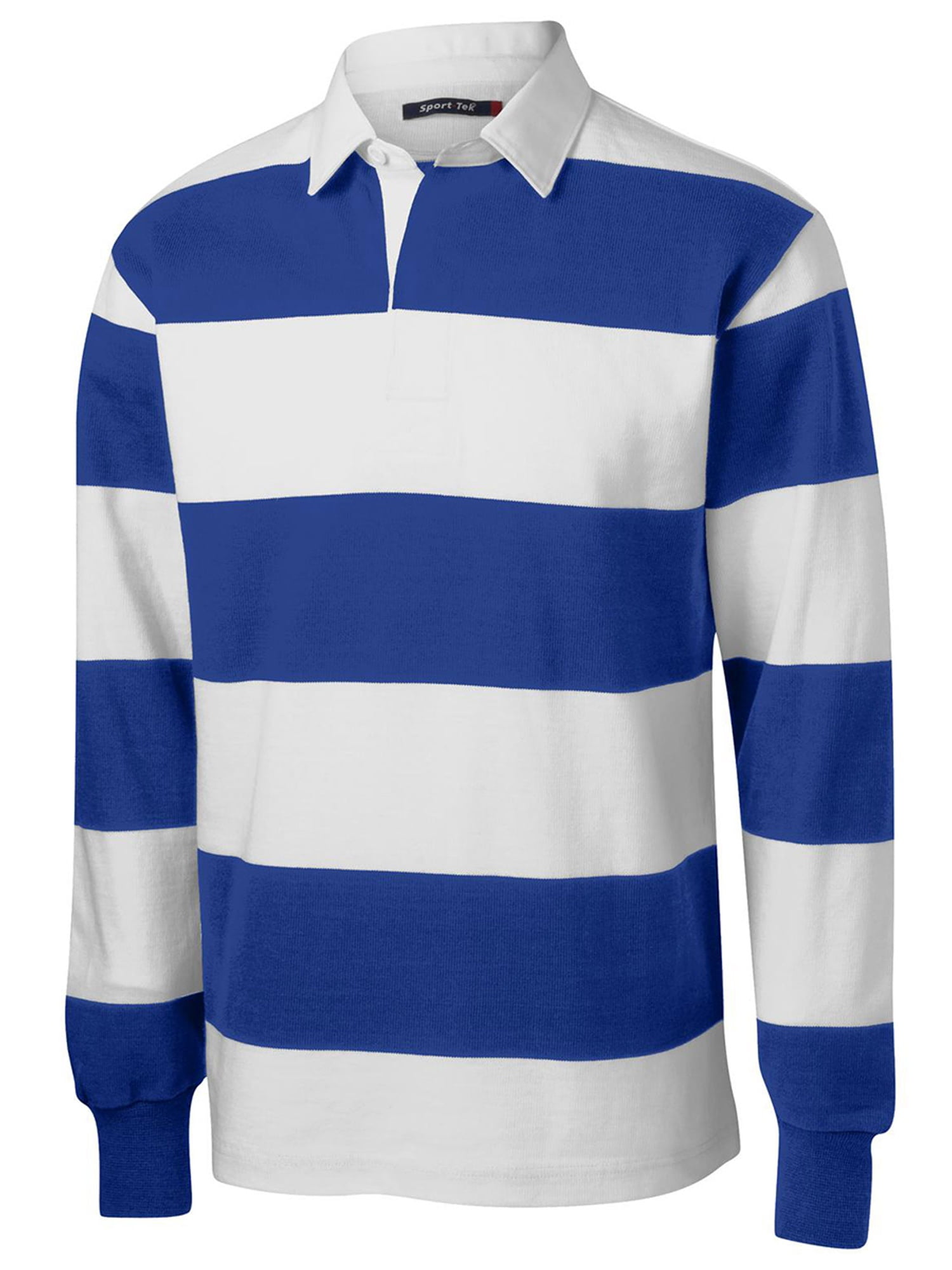 Sport-Tek Classic Long-Sleeve Rugby Polo