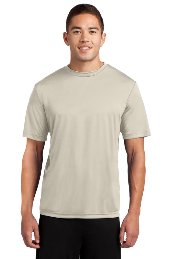 Men's Lightweight Athletic Competitor T-Shirt_Sand_Small