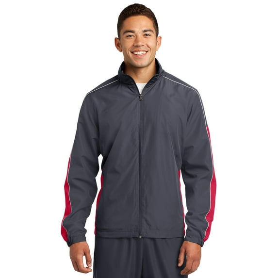 Sport Tek Men's Lightweight Colorblock Wind Jacket