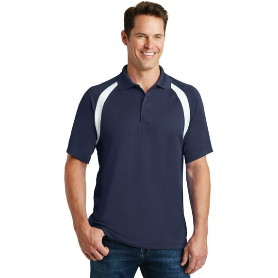 Sport-Tek Men's Performance Colorblock Polo Shirt