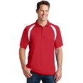 thumbnail image 1 of Sport-Tek Men's Performance Colorblock Polo Shirt, 1 of 6