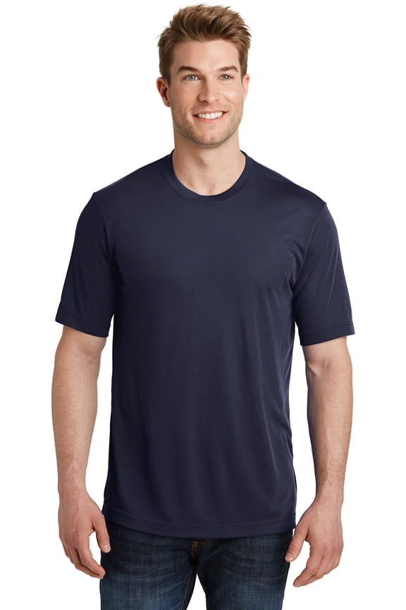Sport Tek Men's PosiCharge Competitor Cotton Touch Tee, True Navy, X-Small