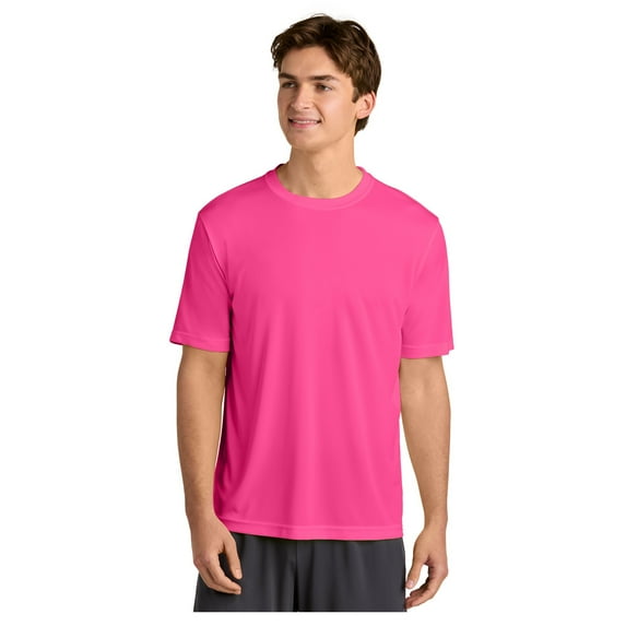 Sport-Tek Men's PosiCharge Competitor Moisture Wicking T-Shirt Neon Pink 3X-Large
