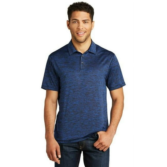 Sport Tek Men's PosiCharge Electric Heather Polo
