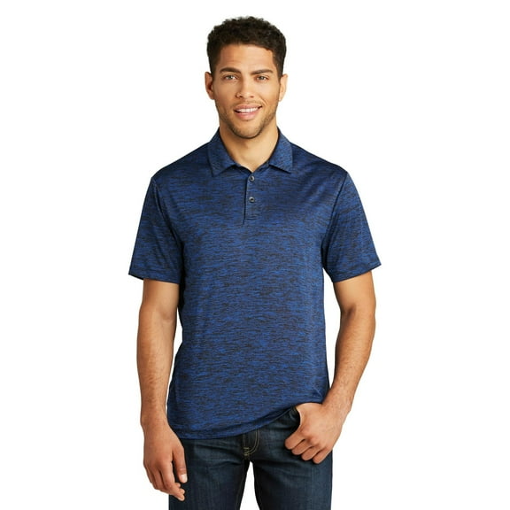 Sport Tek Men's PosiCharge Electric Heather Polo
