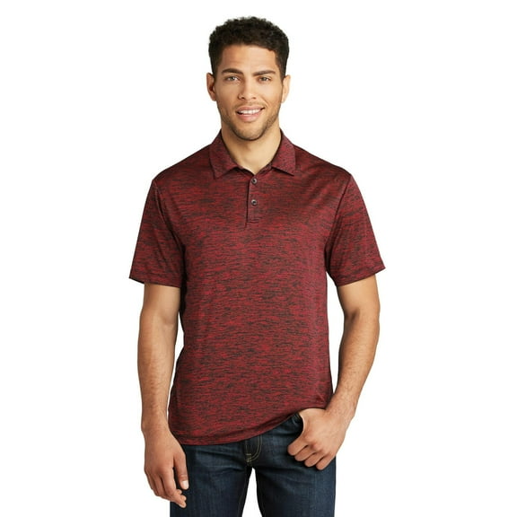 Sport Tek Men's PosiCharge Electric Heather Polo