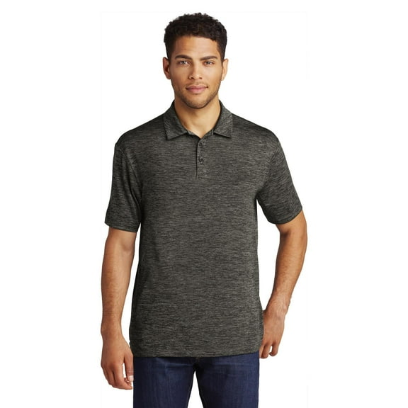 Sport Tek Men's PosiCharge Electric Heather Polo