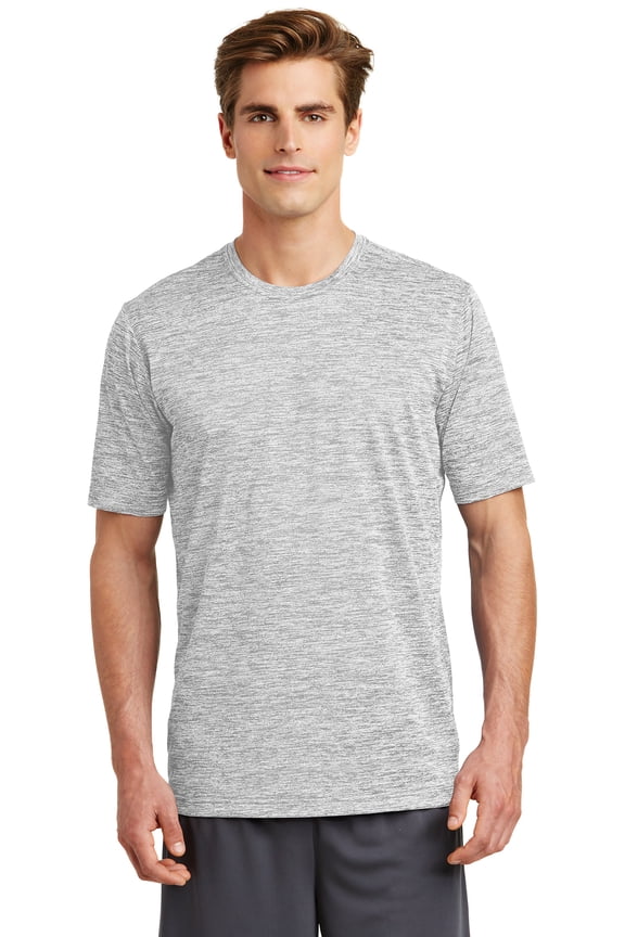 Men's PosiCharge Electric Heather Tee. ST390