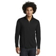 thumbnail image 1 of Sport-Tek Men's PosiCharge Tri-Blend Pullover, Black Triad Solid, XX-Large, 1 of 4