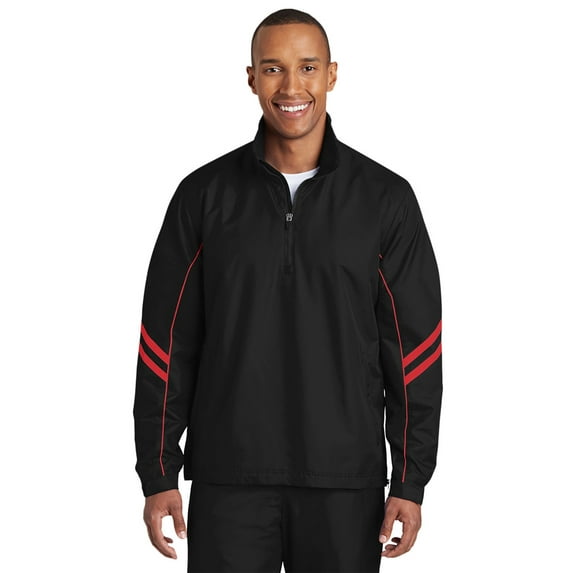 Sport-Tek Men's Shield Ripstop 1/2-Zip Pullover