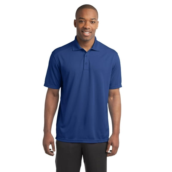 Sport-Tek Men's Short Sleeve Neck Taping Micro-Mesh Polo. ST680