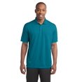 thumbnail image 1 of Sport-Tek Men's Short Sleeve Neck Taping Micro-Mesh Polo. ST680, 1 of 1