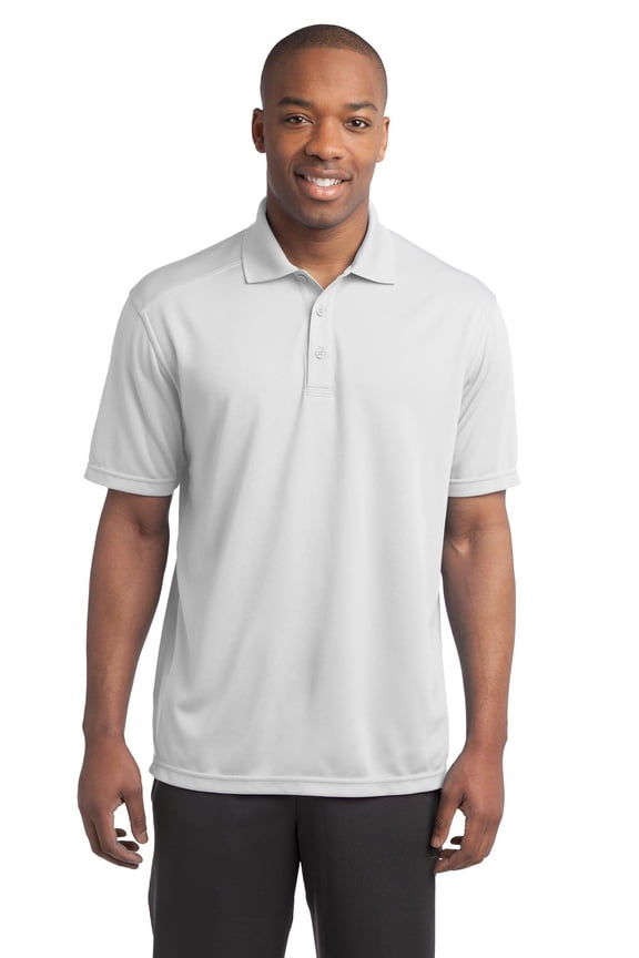 Men's Short Sleeve Neck Taping Micro-Mesh Polo. ST680