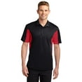 thumbnail image 1 of Sport-Tek Men's Side Blocked Micropique Polo. ST655, 1 of 4