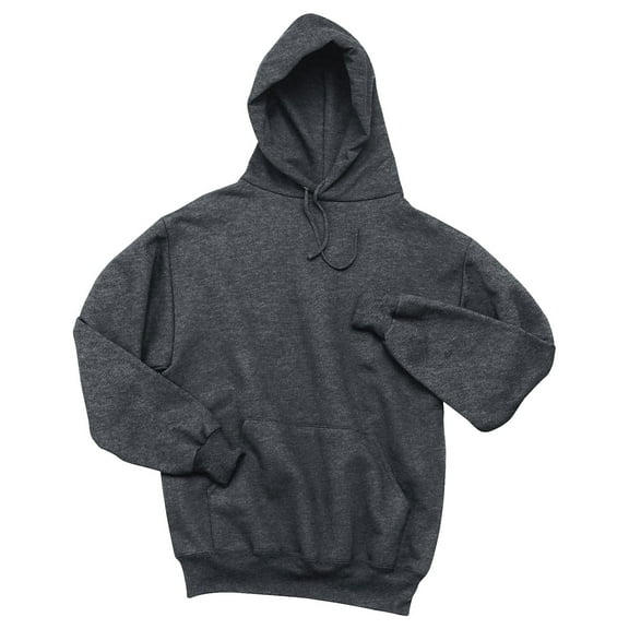 Sport-Tek Men's Super Heavyweight Pullover Hooded Sweatshirt_Graphite Hthr_3XL